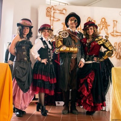 Costumi steampunk realizzati da Falpalà