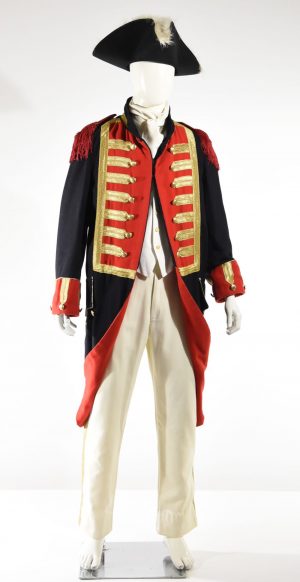 Ufficiale di artiglieria, Gran Bretagna, 1788, settecentesco